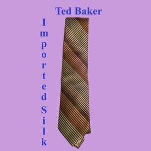 NWOT Ted Baker London Imported 100% Silk Tie